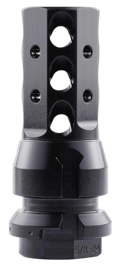 Dead Air DA163 KeyMo Muzzle Brake 45 Cal 11/16x24 Black Nitride — view 2