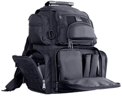 Bulldog BDT414B Tactical Range Handgun Backpack Medium Black Nylon — view 2