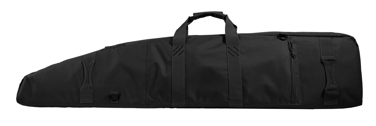 G*Outdoors Double Bolt Double Rifle Case 42" Black 600D Polyester - Holds 2 Scoped Rifles — view 2