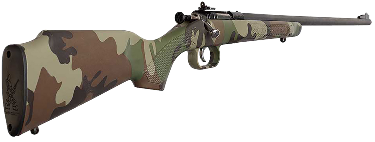 Crickett KSA2170 My First Rifle Gen2 22 S/L/LR 16.10" 1-Rd Bolt Action Rifle - M81 Woodland Camo — view 2