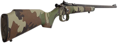 Crickett KSA2170 My First Rifle Gen2 22 S/L/LR 16.10" 1-Rd Bolt Action Rifle - M81 Woodland Camo — view 2