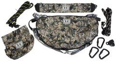 Hawk Helium Hammock Tree Saddle Chaos Camo 28-40 in 300 lb Capacity — view 2