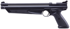 Crosman P1377 American Classic .177 1rd Bolt Action Pump Air Pistol - Black Polymer Grips — view 2