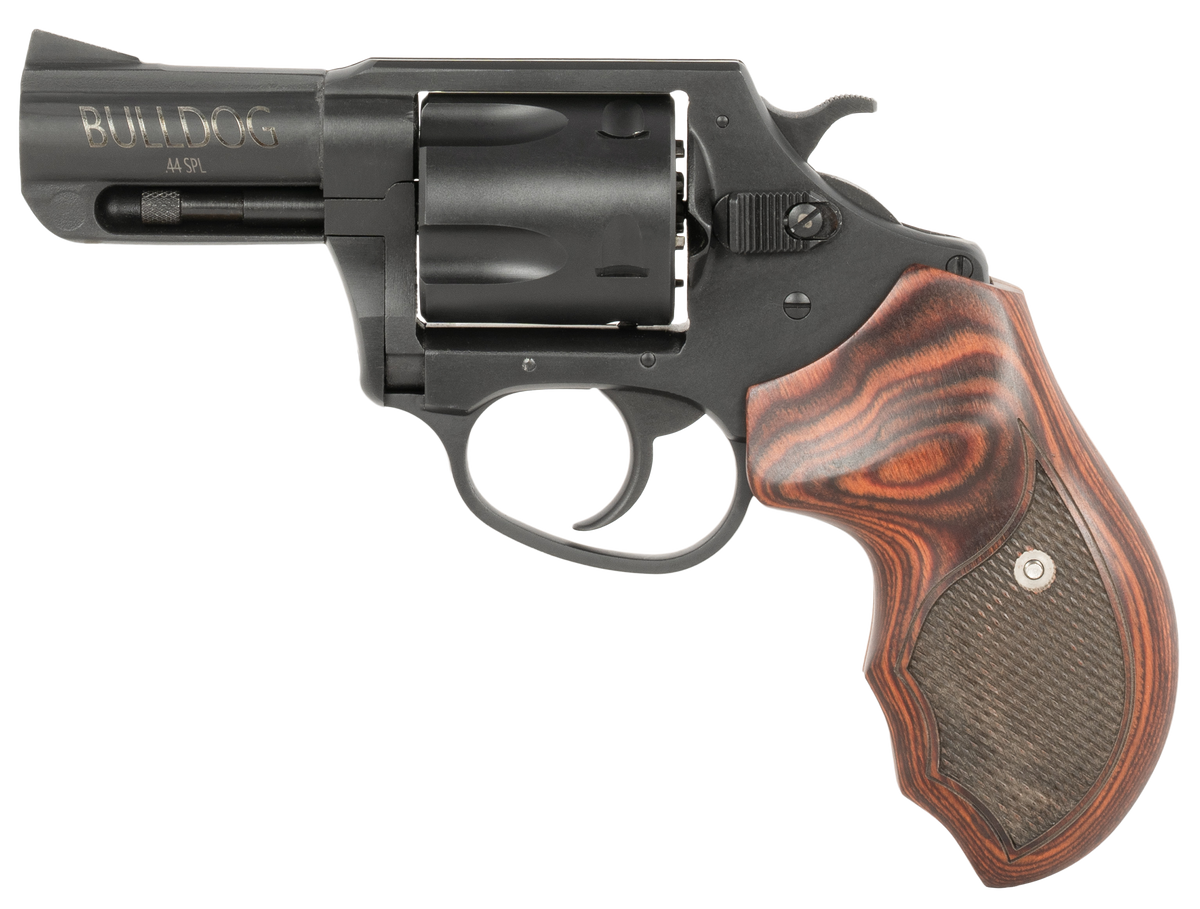 Charter Arms Bulldog 44 Special 2.50" 5-Rd DA/SA Revolver - Black Passivate/Rosewood — view 2