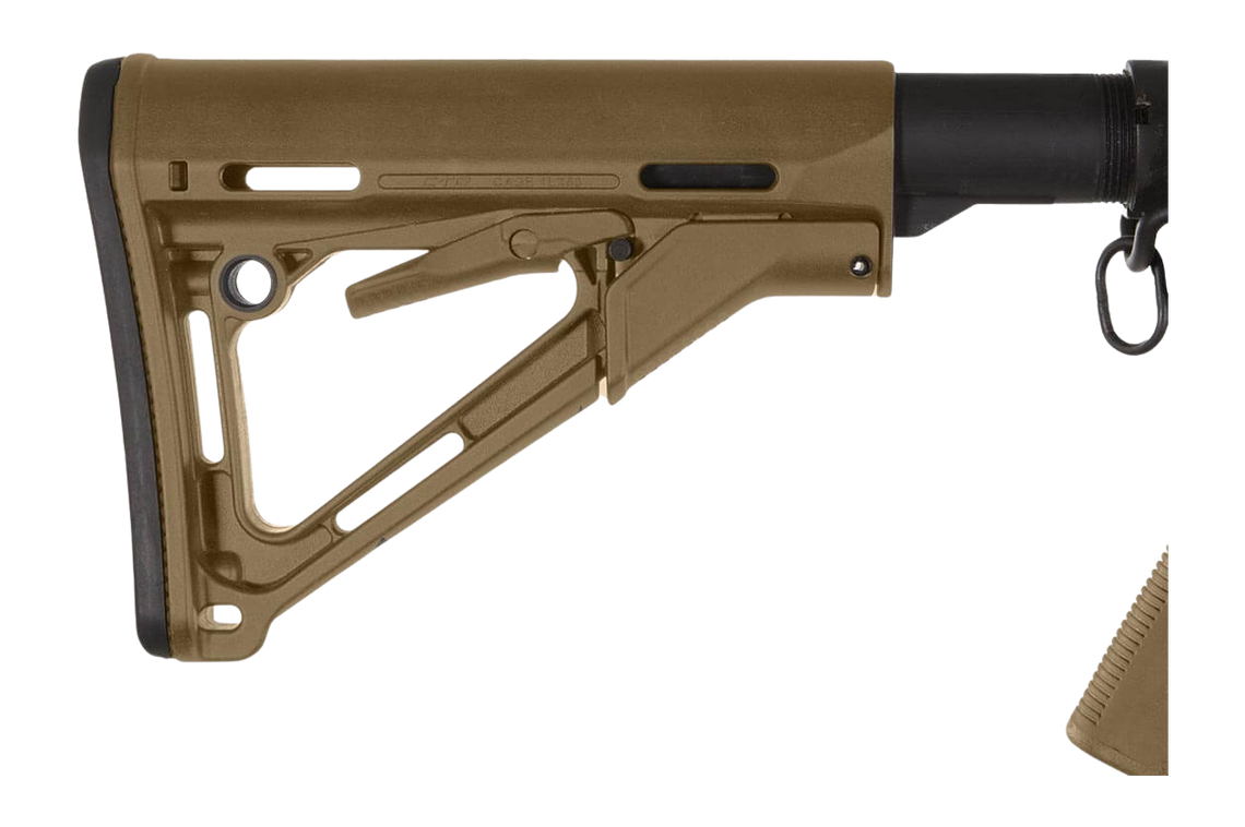 Magpul Industries CTR Carbine Stock Mil-Spec - Modified Coyote Brown — view 2