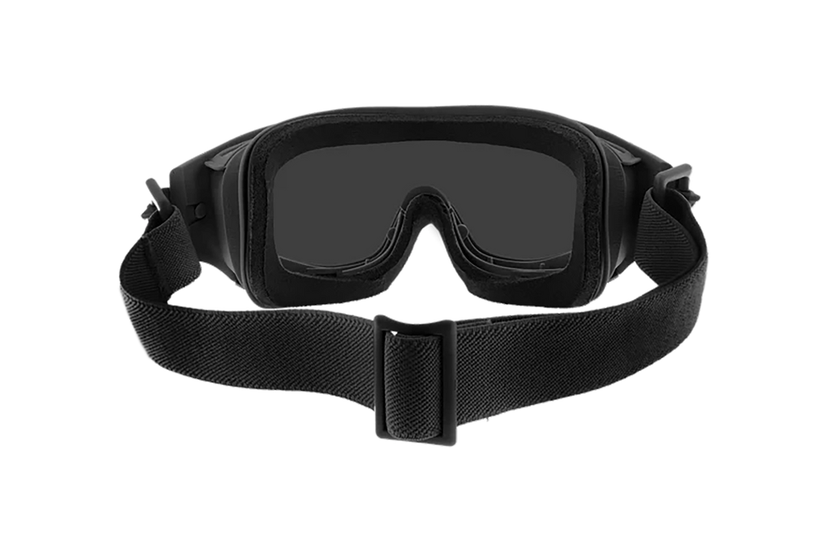 Wiley X SP293B Spear Tactical Goggles - Smoke Gray/Clear/Light Rust - Matte Black Frame — view 2