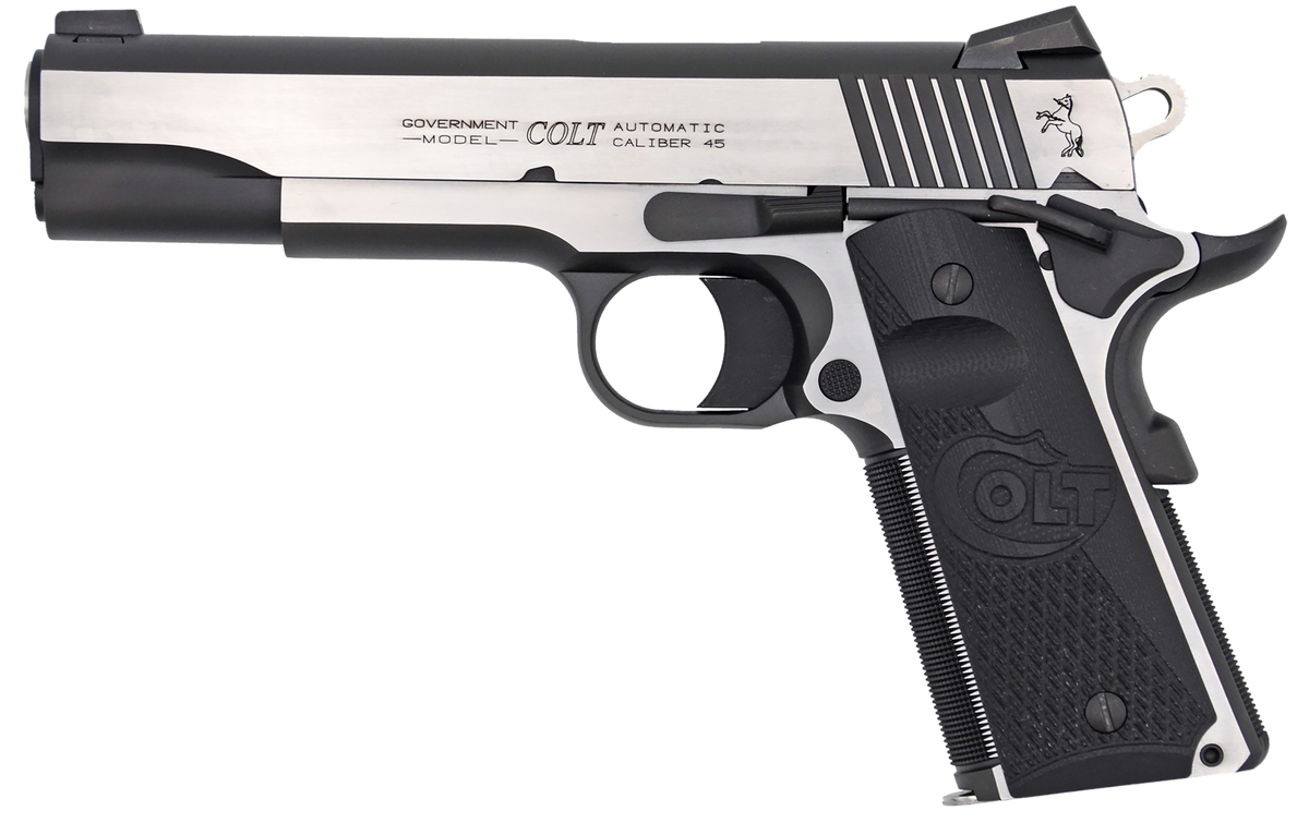 Colt Mfg 1911 Combat Elite Government 9mm Luger 5" 9+1 SAO Pistol - Two-Tone Elite — view 2
