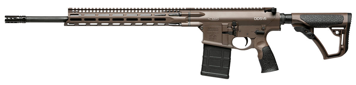 Daniel Defense DD5 V5 Gen II 6.5 Creedmoor 20" 20+1 Semi-Auto Rifle - Mil-Spec+ Brown — view 2