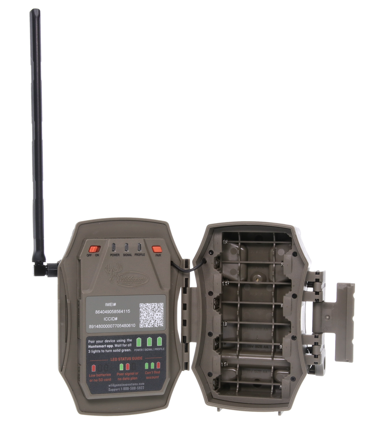 Wildgame Innovations Terra 20MP Verizon Cellular Trail Camera - Brown — view 2