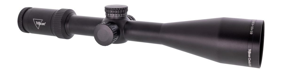 Trijicon Credo HX 4-16x50 30mm Tube SFP PowerDot BDC Hunter Holds Riflescope - Satin Black — view 2