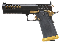 Watchtower Firearms Demolitia 9mm Luger 5" 20+1 Semi-Auto Pistol - Black/Gold — view 2