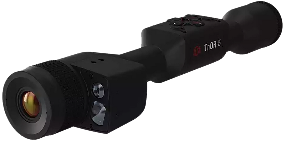 ATN Thor 5 320 5-20x Thermal Rifle Scope 320x240 12 Micron Multi Reticle Black Anodized — view 2