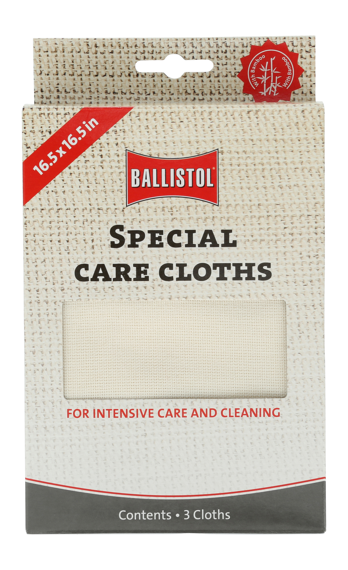 Ballistol USA Special Care Cloth 3-Pack 16.5" Bamboo Gun Cleaning Cloths — view 2