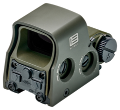 EOTech XPS2-0 1x 1 MOA Red Dot/68 MOA Ring Holographic Sight - OD Green — view 2