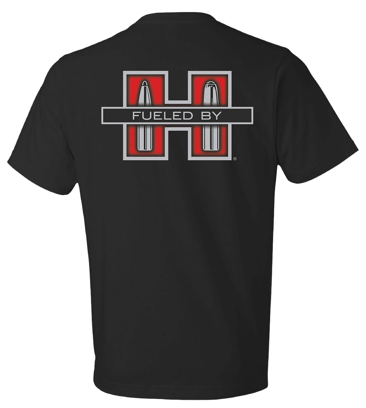 Hornady Gear Fueled By Short Sleeve T-Shirt - Black - XL — view 2