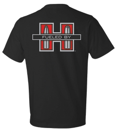 Hornady Gear Fueled By Short Sleeve T-Shirt - Black - XL — view 2