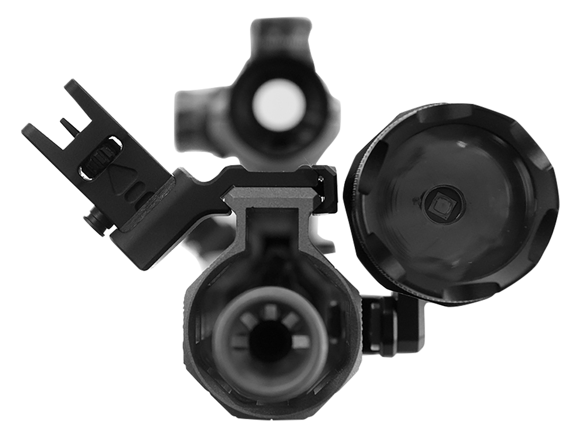 UTG ACCU-SYNC MT-745 45 Degree Offset Flip-Up Front Sight - Matte Black — view 2