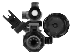 UTG ACCU-SYNC MT-745 45 Degree Offset Flip-Up Front Sight - Matte Black — view 2