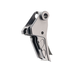 Tyrant CNC I.T.T.S Trigger Shoe Grey/Black Aluminum Fits Springfield Echelon — view 2