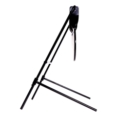 EZ-Aim 15403 Deflector Triple Spinner Steel Target System 3 Pack Black/Red — view 2