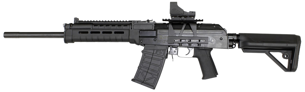 JTS M12AK T2.1 12 Gauge Semi-Auto 18.70" 5+1 Shotgun w/ Red Dot — view 2