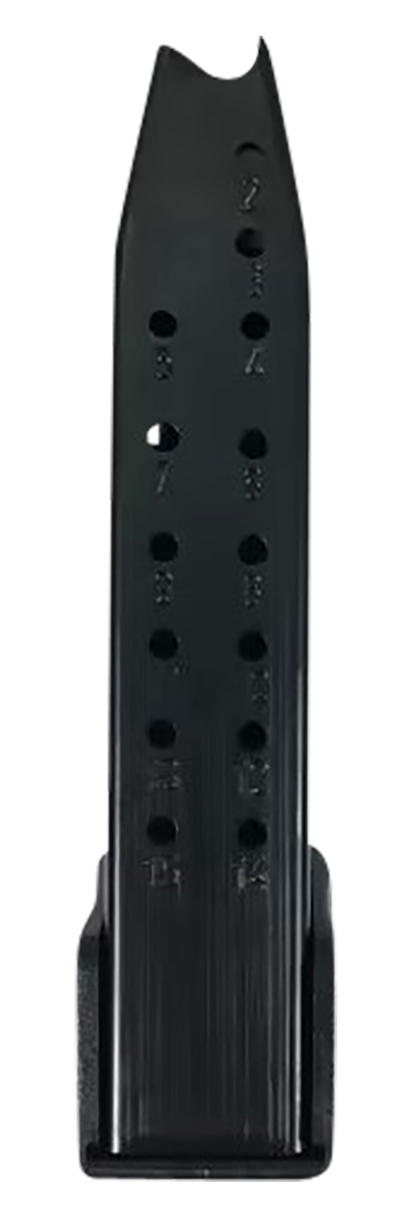 Canik MA2278 METE MC9 9mm Luger 15-Rd Black Steel Pistol Magazine w/ Grip Extension — view 2