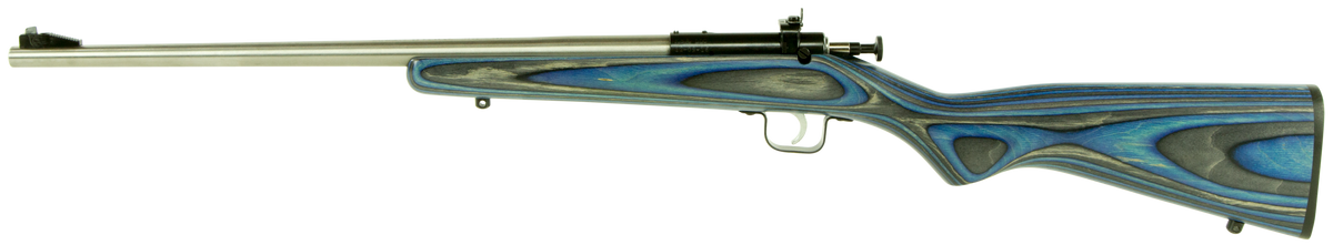 Crickett KSA2223 Youth 22 LR 16.12" 1-Rd Bolt Action Rifle - Blue Laminate Stock — view 2
