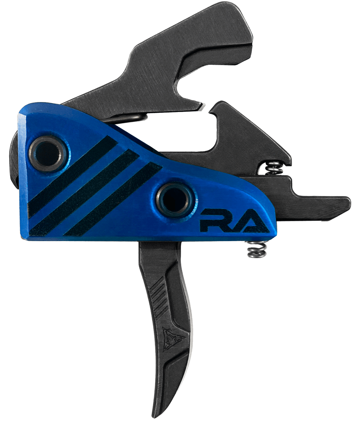 Rise Armament Blitz Defense RA524 4.50 lbs Hybrid Drop-In Trigger - AR-Platform - Blue / Black — view 2
