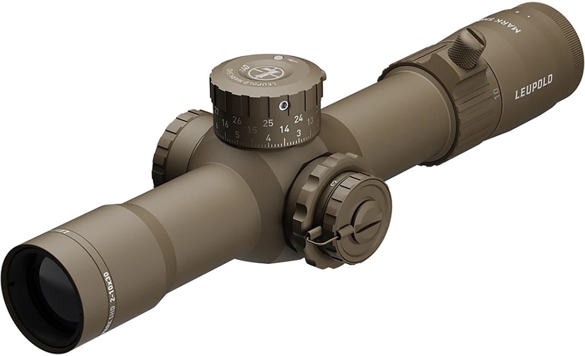 Leupold Mark 5HD 2-10x30mm 35mm Tube M5C3 FFP Illuminated CMR-MIL Riflescope - Flat Dark Earth — view 2