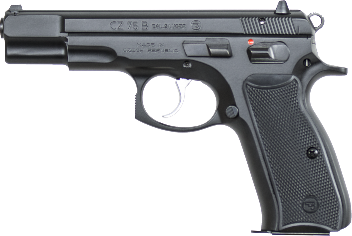 CZ 75 B 9mm Luger 4.60" 10+1 DA/SA Semi-Auto Pistol — view 2