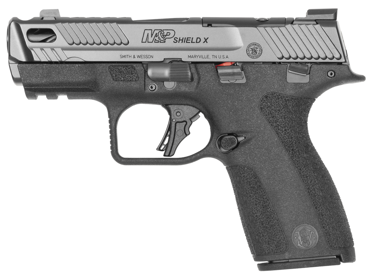 Smith & Wesson Performance Center M&P 9 Shield X Carry Comp 9mm 3.6" 15+1 Pistol w/Thumb Safety — view 2