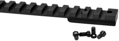 Warne Vapor Picatinny Rail Ruger American Long Action 20 MOA - Black Anodized — view 2