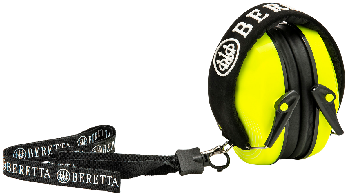 Beretta Safety Pro Earmuff 25 dB Florescent Yellow/Black — view 2