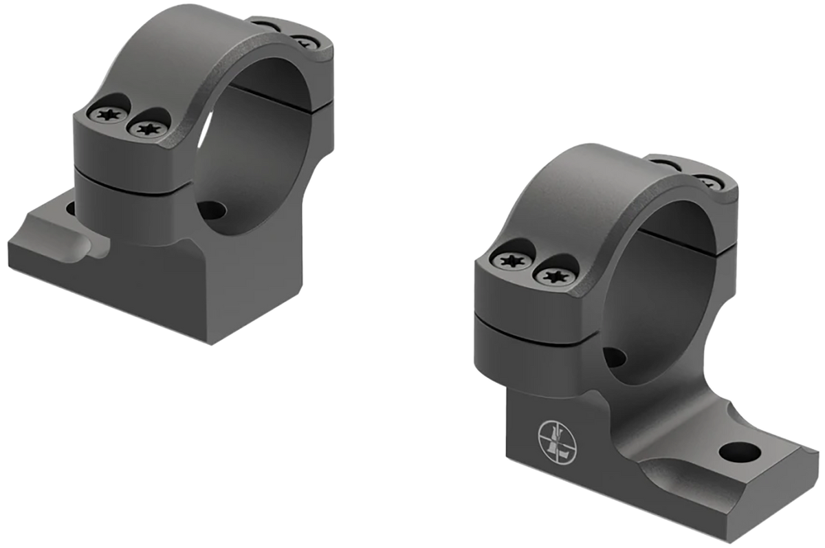 Leupold BackCountry 1" Medium Ring Mount Matte Black - Tikka T3/T3x — view 2