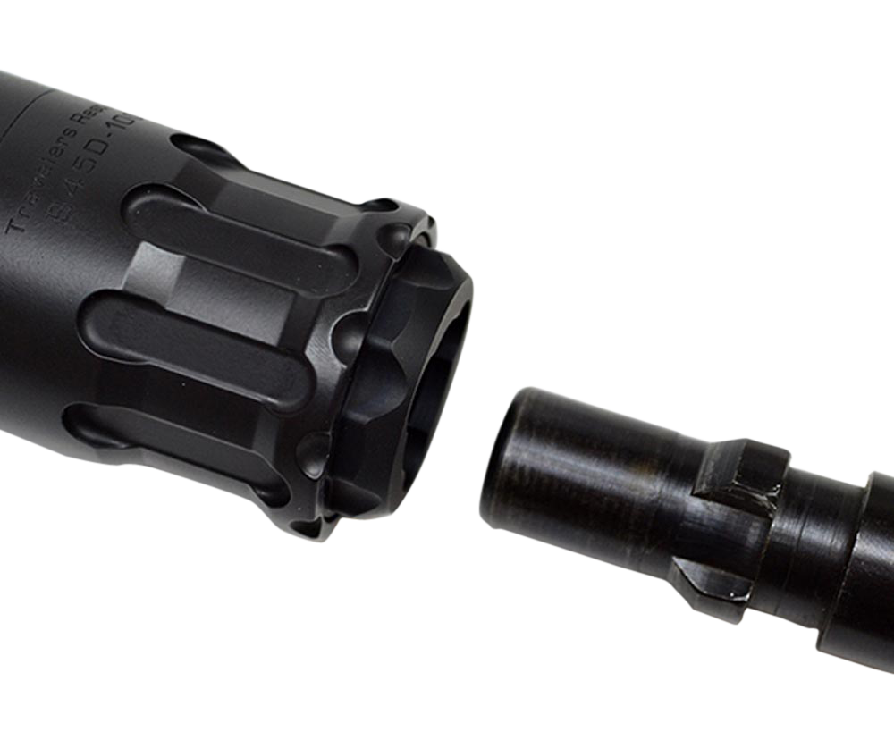 Rugged Suppressor 3-Lug Mount 9mm Luger Black - OA001 — view 2