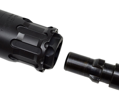 Rugged Suppressor 3-Lug Mount 9mm Luger Black - OA001 — view 2