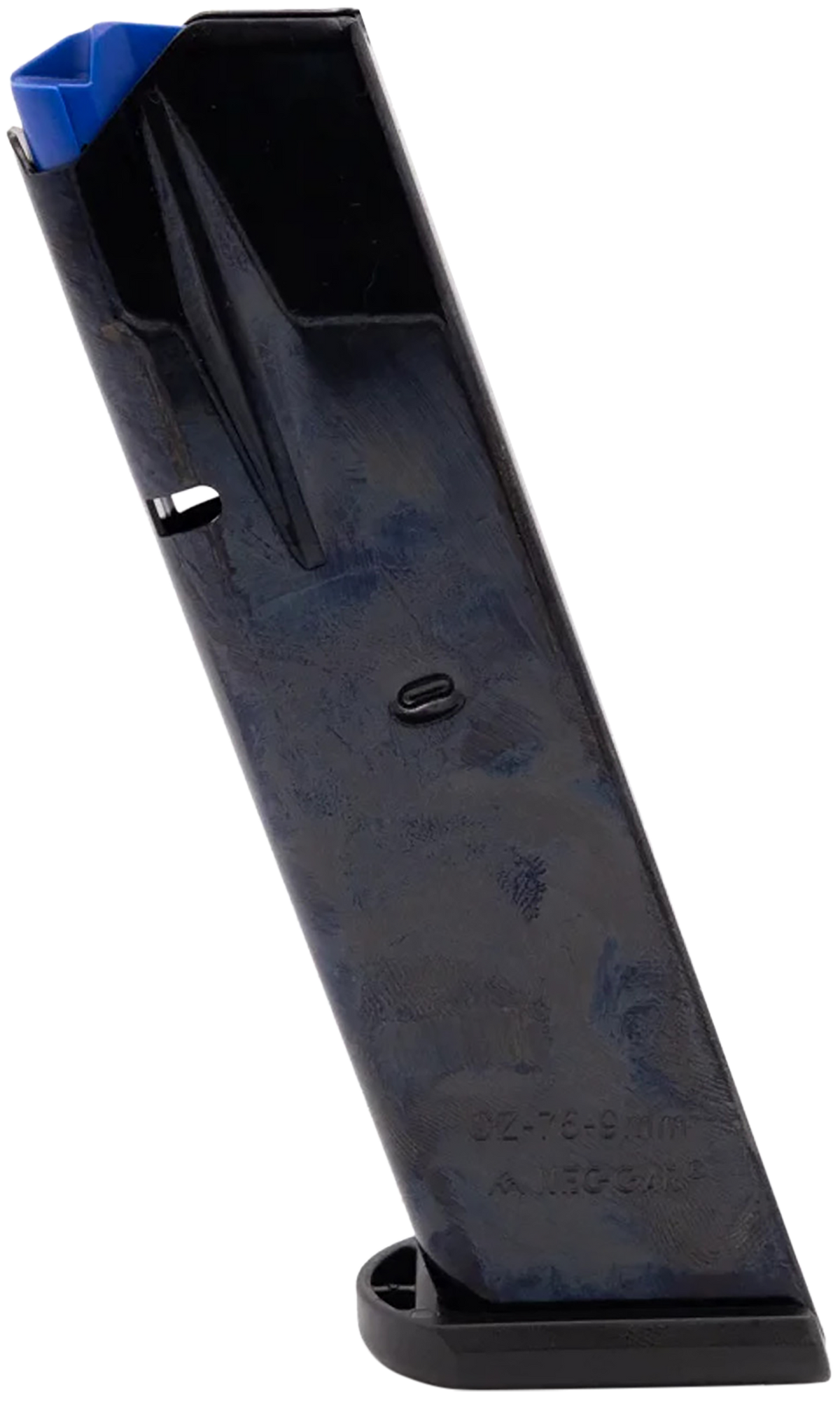 Mec-Gar MGCZ7510B CZ 75B, 85B, SP-01, Shadow, Shadow 2 9mm Luger 10rd Blued Carbon Steel Pistol Magazine — view 2