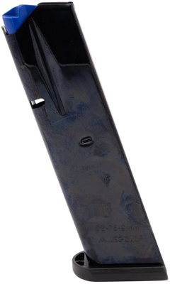 Mec-Gar MGCZ7510B CZ 75B, 85B, SP-01, Shadow, Shadow 2 9mm Luger 10rd Blued Carbon Steel Pistol Magazine — view 2