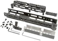 Midwest Industries Alpha AK-Platform 10" M-LOK Drop-In Handguard - Black — view 2