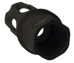Yankee Hill sRx Q.D. Short Flash Hider 5/8x24 Black Phosphate Steel — view 2