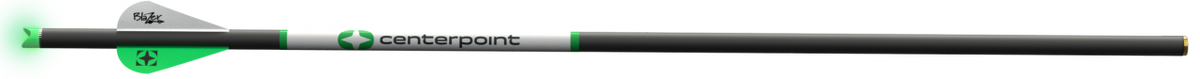 Centerpoint Perm Crossbow Arrows 20" 400gr Carbon w/Lighted Half-Moon Nocks - 3 Pack — view 2