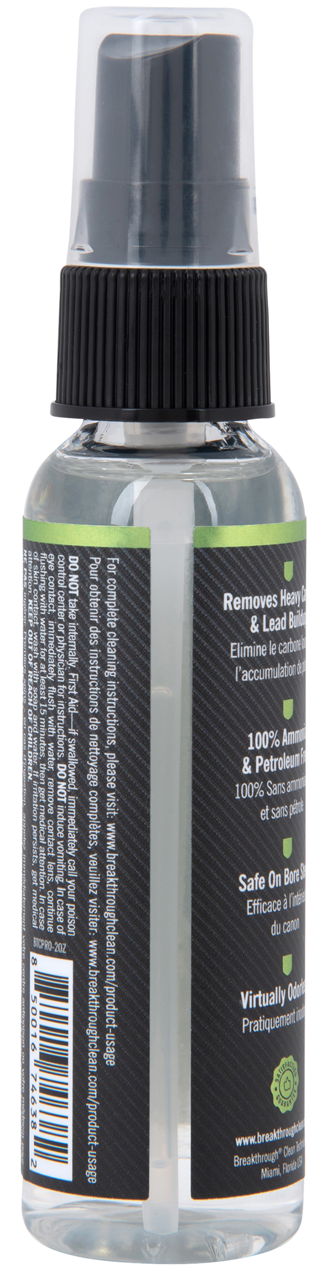 Breakthrough Clean Heavy Carbon Remover Bore Cleaner 2 oz Pump Spray - Water-Based Solvent — view 2