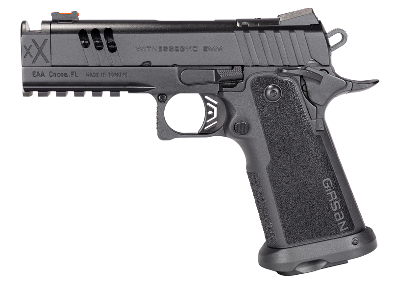 EAA Girsan Witness2311 CMXX 9mm Luger 4.25" 17+1 SAO Pistol - Integral Compensator - Optic Ready — view 2
