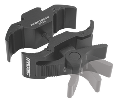 iProtec 6108 Universal Long Gun Mount w/Accessory Rail - Black Anodized — view 2