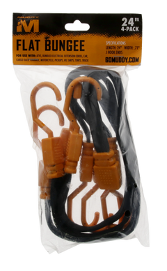 Muddy 24\" Flat Bungee 1\" Width 4-Pack — view 2