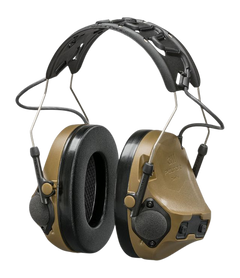 3M Peltor ComTac VIII HD Coyote Brown Over the Head Electronic Earmuff — view 2