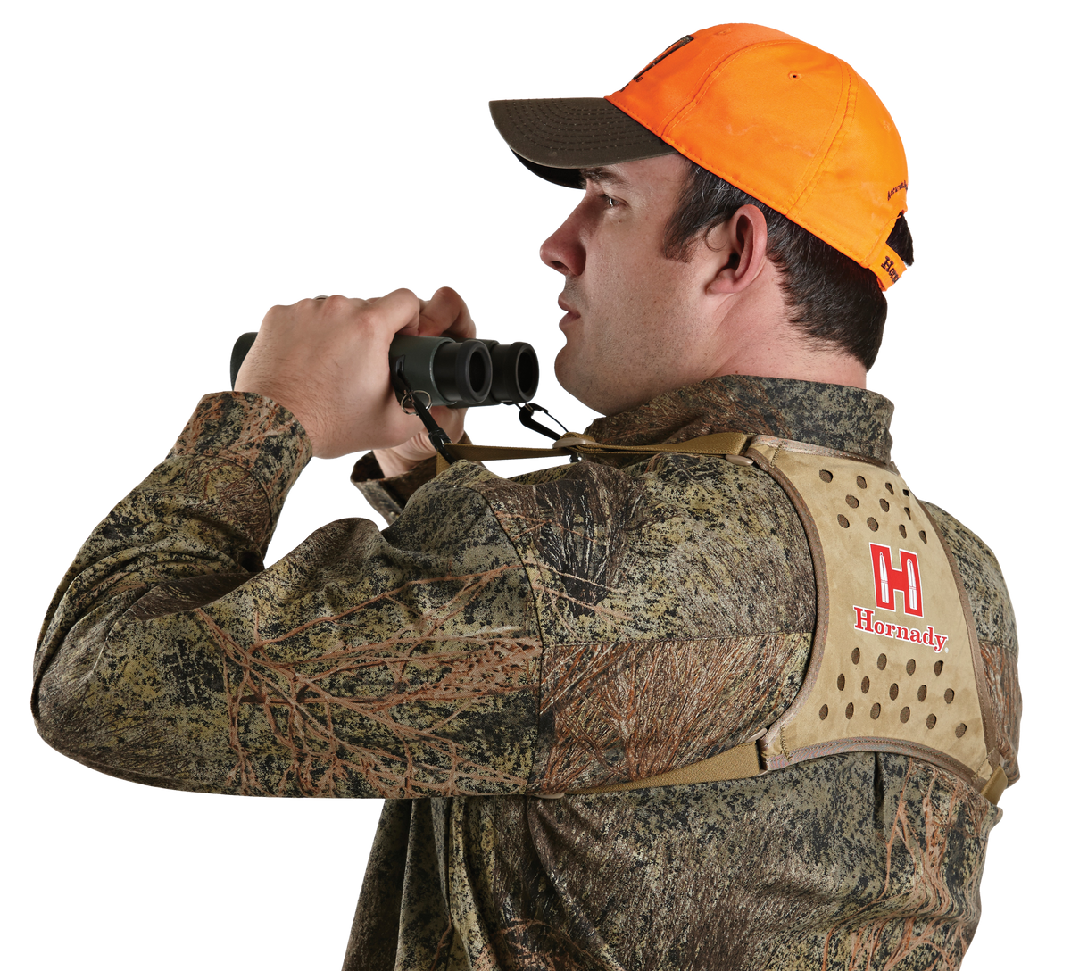 Hornady Binocular Harness 99121 Tan Elastic Strap System — view 2