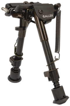 Allen 2207 Bozeman Rifle Bipod Black Aluminum 6-9" Vertical Adjustment Sling Swivel Mount — view 2