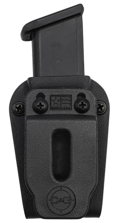 C&G Holsters Universal Single Stack 1911 Kydex Belt Clip Magazine Carrier — view 2