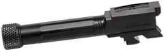Faxon Firearms Match Series 9mm Luger Fluted Threaded Barrel - Glock 43/43X - 416-R Stainless - Black Nitride — view 2